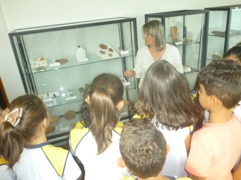 Com ossos fósseis, urnas indígenas e centenas de objetos encontrados em escavação, o MUSEU DE ARQUEOLOGIA PROFa. DRA. MÁRCIA ANGELINA ALVES recebe várias visitas de alunos, que se deliciam com as curiosidades.